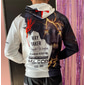 Per uomo Felpa con Cappuccio Felpe con cappuccio Felpa Blu Bianco e nero 1 2 3 progettista S M L XL 2XL 3XL