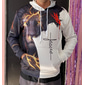 Per uomo Felpa con Cappuccio Felpe con cappuccio Felpa Blu Bianco e nero 1 2 3 progettista S M L XL 2XL 3XL