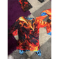 Per uomo Stampe Grafiche Fenice Maglietta Manica Lunga maglietta Stampa 3D Girocollo Camicia Designer Casual Grande e Alto Quotidiano Ferie Bianco Verde chiaro Rosso Primavera & Autunno Abbigliamento