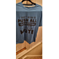 Men's Funny Graphic T-Shirt 'I Didn't Mean To Push All Your Buttons Mute' Wordplay Short Sleeve Humor Tee