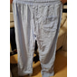 Homme Pantalons en Lin Pantalons Pantalons de Plage Cordon de serrage Avec Poches Ceinture Élastique Uni Confort Respirant Quotidien Élégant Hip Hop Kaki clair Noir Micro-Élastique