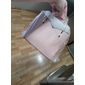marineblaue und rosa Handtasche für Damen mit Herzquastenanhänger – elegante Umhängetasche und Tragetasche aus Kunstleder für den täglichen Gebrauch
