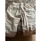 Homme Pantalons en Lin Pantalons Pantalons de Plage Cordon de serrage Avec Poches Ceinture Élastique Uni Confort Respirant Quotidien Élégant Hip Hop Kaki clair Noir Micro-Élastique
