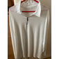 Per uomo Polo Testurizzato Casuale Zip a un quarto Manica Lunga Casual Stile Vecchio Denaro A righe Cerniera Righe Primavera Autunno Primavera & Estate Vestibilità aderente Blu Rosa chiaro Blu chiaro