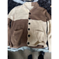 Homens Suéter Carregam suéter cortado Tricotar Tricotado Xale Vintage Contemporâneo Moderno Casual Roupa Diária Roupa Outono Inverno Preto Verde Tropa M L XL