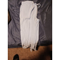 Homme Pantalons en Lin Pantalons Pantalons de Plage Cordon de serrage Avec Poches Ceinture Élastique Uni Confort Respirant Quotidien Élégant Hip Hop Kaki clair Noir Micro-Élastique