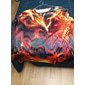 Per uomo Stampe Grafiche Fenice Maglietta Manica Lunga maglietta Stampa 3D Girocollo Camicia Designer Casual Grande e Alto Quotidiano Ferie Bianco Verde chiaro Rosso Primavera & Autunno Abbigliamento
