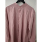 Homme Chemise Chemise à col officier Chemisette Chemise d'été Tenues de plage Chemise décontractée Chemise boutonnée Couleur unie Vacances Curise Noir Blanche Rose Claire Bleu manche longue Col
