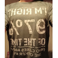 T-shirt graphique amusant pour homme 'J'ai raison 97% du temps (qui se soucie des autres 4%)' jeu de mots sarcastique à manches courtes