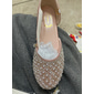 Mädchen Absätze Täglich Glitzer Kleid-Schuhe Absätze Leder PU Tragbar Atmungsaktivität Rutschfest Prinzessin Schuhe Große Kinder (ab 7 Jahren) Kleine Kinder (4-7 Jahre) Schulanfang Hochzeit Party