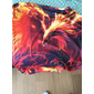 Herr Grafiska tryck Fågel Fenix T-shirt Långärmad T-shirt 3D-tryck Rund hals Skjorta Designer Ledigt Stor och hög Dagligen Helgdag Vit Ljusgrön Rubinrött Vår & Höst Kläder S M L XL XXL 3XL 4XL