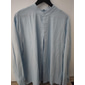Homme Chemise Chemise à col officier Chemisette Chemise d'été Tenues de plage Chemise décontractée Chemise boutonnée Couleur unie Vacances Curise Noir Blanche Rose Claire Bleu manche longue Col