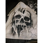 T-shirt graphique crâne pour homme impression vintage T-shirt Tee rétro chemises à manche courte T-shirt à impression 3D col rond vêtements de designer rétro street quotidien vacances