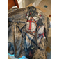 4 iulie 2026 250 de ani de Ziua Memorială Tricou cu gât rotund cu mâneci lungi pentru bărbați Patriot patriotic grafic imprimeu 3D Steag American Steag Național Veteran