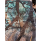 Chemise graphique de lune spooky unisexe pour homme t-shirt à manches courtes t-shirt à imprimé 3D t-shirt col rond vêtements de designer décontracté grandes tailles quotidien vacances violet jaune