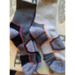 Herren 6 Paare Socken Socken Stricken Strumpfwaren Weiß+Schwarz Hellgrau + dunkelgrau Farbe Baumwolle Winter Herbst