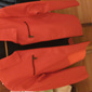 Voor heren Jas van imitatieleer Overgangsjack Bikerjack Rood leren jack Feest Casual / Dagelijks Thermisch Warm Winddicht Trim van imitatiebont Herfst Heldere kleur Punkmode Revers Normaal