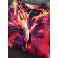 Herr Grafiska tryck Fågel Fenix T-shirt Långärmad T-shirt 3D-tryck Rund hals Skjorta Designer Ledigt Stor och hög Dagligen Helgdag Vit Ljusgrön Rubinrött Vår & Höst Kläder S M L XL XXL 3XL 4XL