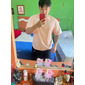 Homme Couleur Unie T-shirt de Gym Chemise d'entraînement T-shirt de course Été Printemps Manche Courte Occasionnel Athlétique Coton Séchage Rapide Doux Évacuation de l'Humidité Respirant Entraînement