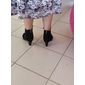 Schwarze High Heel-Sandalen für Damen mit Spitzendetails und offener Spitze für elegante und formelle Kleidung