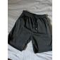 Herr Aktiv Shorts Casual shorts Ficka Snörning Elastisk dragsko-design Ensfärgat Komfort Andningsfunktion Kort Utomhussport Ledigt Dagligen Mode Streetwear Svart Vit Microelastisk