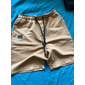 Herr Cargo-shorts Shorts Casual shorts Vandringsshorts Snörning Ficka Elastisk midja Ensfärgat Knelängd Utomhussport Löpning Streetwear Stylish ArmyGreen Svart