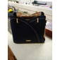 dames marineblauwe en roze handtas met hartvormige kwastbedel – elegante imitatieleren crossbody en tote bag voor dagelijks gebruik