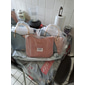 borsa da donna blu navy e rosa con ciondolo a forma di cuore – elegante borsa a tracolla e tote in similpelle per l'uso quotidiano