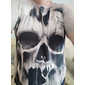 T-shirt graphique crâne pour homme impression vintage T-shirt Tee rétro chemises à manche courte T-shirt à impression 3D col rond vêtements de designer rétro street quotidien vacances