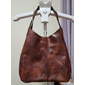 bolsa grande de couro sintético marrom feminina | bolsa de ombro casual com interior espaçoso para uso diário – design moderno e durável