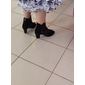 Schwarze High Heel-Sandalen für Damen mit Spitzendetails und offener Spitze für elegante und formelle Kleidung