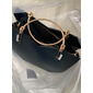 borsa da donna blu navy e rosa con ciondolo a forma di cuore – elegante borsa a tracolla e tote in similpelle per l'uso quotidiano
