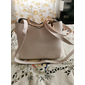 dames marineblauwe en roze handtas met hartvormige kwastbedel – elegante imitatieleren crossbody en tote bag voor dagelijks gebruik