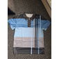 Per uomo Plaid Polo con zip Maglia da golf Manica Corta Magliette polo Camicie con Colletto Vintage Casual Abbigliamento da vacanza Abbigliamento Formale Abbigliamento da festa Stampa 3D Polo con