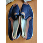 męskie półbuty typu slip-on – oddychające płócienne mokasyny z antypoślizgową podeszwą do codziennego chodzenia i podróżowania