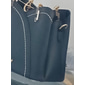 borsa da donna blu navy e rosa con ciondolo a forma di cuore – elegante borsa a tracolla e tote in similpelle per l'uso quotidiano