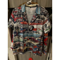 Herren Auto Vintage Hemd Hawaiihemd Sommerhemd Aloha-Shirt Kurzarm Hemd Umlegekragen Tropisch Modisch Hawaiianisch Casual Hawaiianisch Festtage Schwarz Gelb Rote S M L