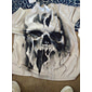 T-shirt graphique crâne pour homme impression vintage T-shirt Tee rétro chemises à manche courte T-shirt à impression 3D col rond vêtements de designer rétro street quotidien vacances