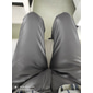 Herren Hose Hosen Lederhose Kunstlederhose Freizeithose Tasche Gerade geschnitten Glatt Dehnbar Party Freizeitskleidung Modisch Strassenmode Schwarz Weiß