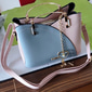 dames marineblauwe en roze handtas met hartvormige kwastbedel – elegante imitatieleren crossbody en tote bag voor dagelijks gebruik