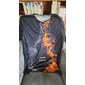Herren Grafik Musikinstrument Henley Hemd T-Shirt Langarm 3D-Druck Mode Designer Bequem Lässig Täglich Outdoor Frühling & Herbst Schwarz Henley Henley T-Shirt