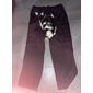 Homme Pantalons Cargo Pantalon cargo Pantalons de Travail Taille Élastique Multi-poches Jambe Droite Uni Travail Simple Occasionnel Bleu marine Vert militaire