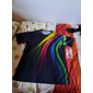 Herren Grafik Hemd T Shirt Kurzarm T-Shirt Rundhals Hemd Basic Täglich Regenbogen Bekleidung Normal S M L XL 2XL 3XL