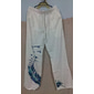 Homme Pantalons Pantalon d'été Pantalons de Plage Cordon de serrage Avec Poches Taille Élastique Plume Léger Extérieur Longueur complète Occasionnel Quotidien Occasionnel Pantalons Blanche bleu marine