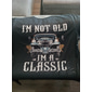 Herren T-Shirt Lustiger 'Ich bin nicht alt ich bin ein Klassiker seit 1977' Grafik Druck Vintage Klassiker Auto Geburtstag Kurzarm