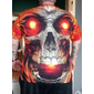 T-shirt graphique crâne pour homme impression vintage T-shirt Tee rétro chemises à manche courte T-shirt à impression 3D col rond vêtements de designer rétro street quotidien vacances