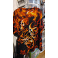 T-shirt graphique crâne pour homme impression vintage T-shirt Tee rétro chemises à manche courte T-shirt à impression 3D col rond vêtements de designer rétro street quotidien vacances