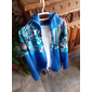 Homme Bloc de Couleur Impressions Graphiques Sweat à capuche Sweats à capuche Sweatshirt Streetwear Designer Ethnique Occasionnel manche longue À capuche Quotidien Sport & Loisir Sports Fête Bleu