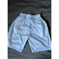 Herr Aktiv Shorts Casual shorts Ficka Snörning Elastisk dragsko-design Ensfärgat Komfort Andningsfunktion Kort Utomhussport Ledigt Dagligen Mode Streetwear Svart Vit Microelastisk