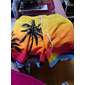 Per uomo Grafico Albero di Cocco Costumi da bagno Pantaloncini da mare Pantaloncini da Surf Misura del girovita medio Streetwear Hawaiano Boho Casuale Quotidiano Ferie Coulisse Elastico in vita